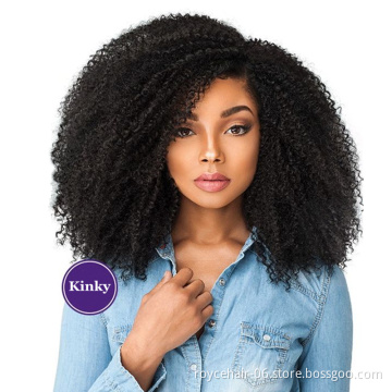 China Supplier Raw Unprocessed Virgin Hair Vendors Brazilian Afro Kinky Curly Human Hair Weaving